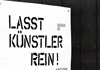 Thesenplakat zur Gründung des Brühler Kunstvereins 1972