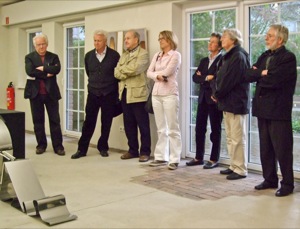 Bild aus der Eröffnung der Ausstellung R.A. Scholl im Brühler Kunstverein